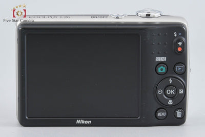 [Used] Nikon COOLPIX L26 Silver Compact Digital Camera