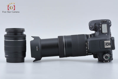 [Used] Canon EOS 8000D Double Zoom Lens Kit with Original Box