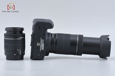 [Used] Canon EOS 8000D Double Zoom Lens Kit with Original Box