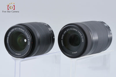 [Used] Canon EOS 8000D Double Zoom Lens Kit with Original Box