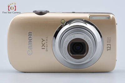 【中古】Canon キヤノン IXY Digital 510 IS ゴールド コンパクトデジタルカメラ 元箱付き