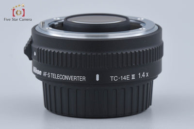 [Used] Nikon AF-S Teleconverter TC-14E III 1.4X with original box