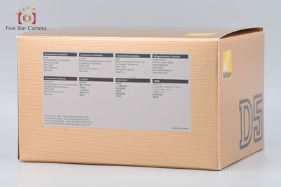 【中古】Nikon ニコン D5 CF-Type デジタル一眼レフカメラ 元箱付き