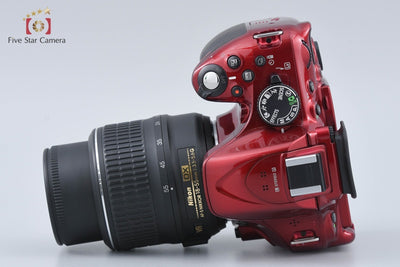 [Used] Nikon D5200 18-55 VR Lens Kit Red