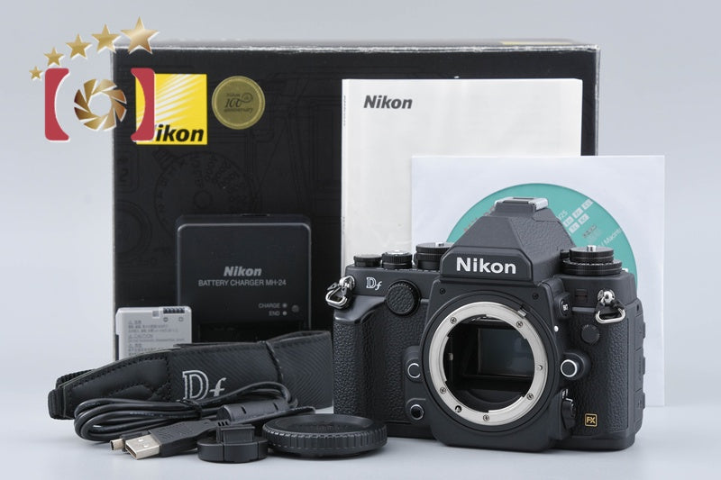 [Used] Nikon Df Black Digital SLR Camera, Low Shutter Count, With Original Box
