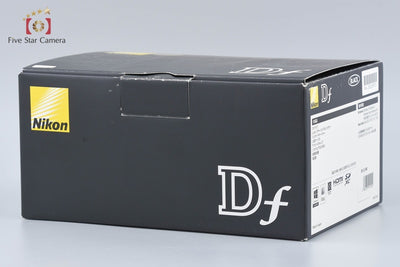 [Used] Nikon Df Black Digital SLR Camera, Low Shutter Count, With Original Box