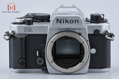 [Used] Nikon FA Silver Film SLR Camera