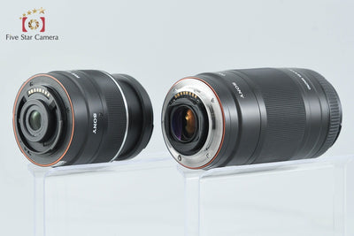 [Used] SONY Sony α200 DSLR-A200 + DT 18-55mm f/3.5-5.6 SAM SAL1855 + 75-300mm f/4.5-5.6 MACRO SAL75300