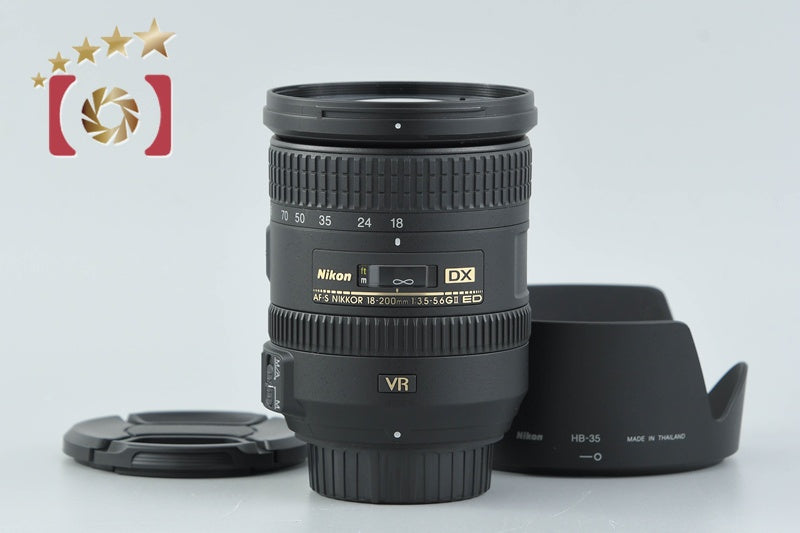 [Used] Nikon AF-S DX NIKKOR 18-200mm f/3.5-5.6 G II ED VR