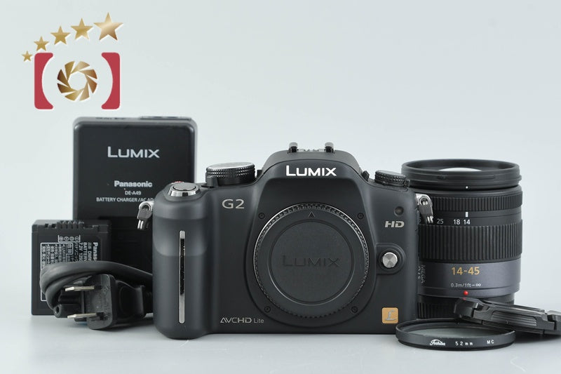 [Used] Panasonic LUMIX DMC-G2 Lens Kit Comfort Black