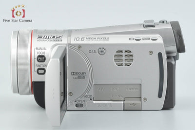 [Used] Panasonic HDC-TM300 Silver Digital High Definition Video Camera with Original Box