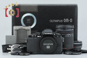 [Used] OLYMPUS OM-D E-M10 EZ Double Zoom Kit Black, Low Shutter Count, With Original Box