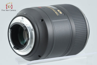 [Used] Nikon AF-S MICRO NIKKOR 105mm f/2.8 G ED VR with original box