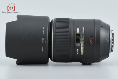 [Used] Nikon AF-S MICRO NIKKOR 105mm f/2.8 G ED VR with original box