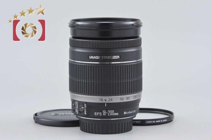 【中古】Canon キヤノン EF-S 18-200mm f/3.5-5.6 IS