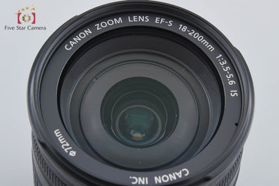 [Used] Canon EF-S 18-200mm f/3.5-5.6 IS