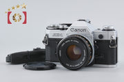 [Used] Canon AE-1 Silver + FD 50mm f/1.8 S.C.