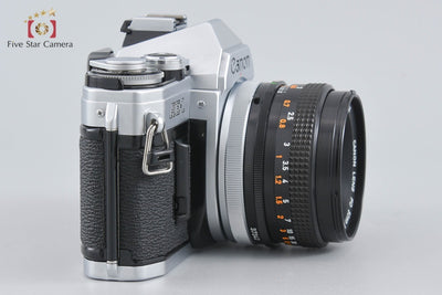 [Used] Canon AE-1 Silver + FD 50mm f/1.8 S.C.