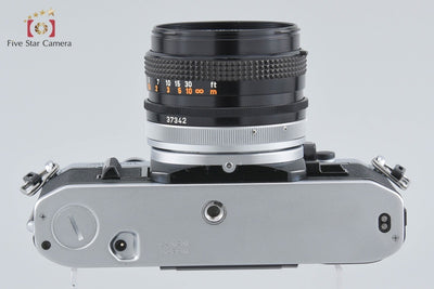[Used] Canon AE-1 Silver + FD 50mm f/1.8 S.C.