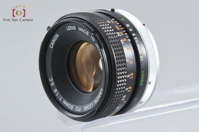 [Used] Canon AE-1 Silver + FD 50mm f/1.8 S.C.