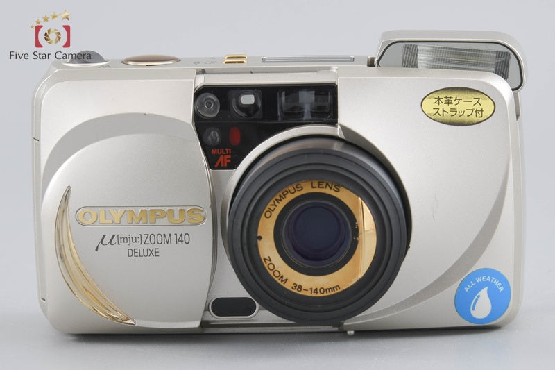 中古】OLYMPUS オリンパス μ[mju:] ZOOM 140 DELUXE コンパクト