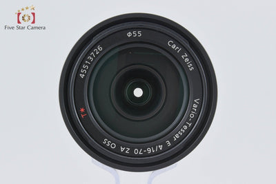 [Used] SONY Carl Zeiss Vario-Tessar T* E 16-70mm f/4 ZA OSS SEL1670Z
