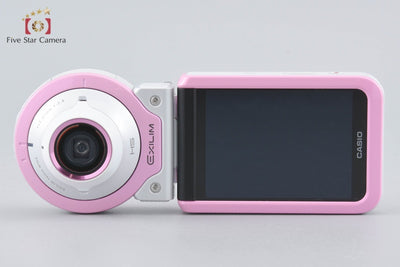 [Used] Casio EXILIM EX-FR100L Pink Compact Digital Camera with Original Box