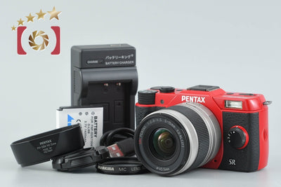【中古】PENTAX ペンタックス Q10 ズームレンズキット レッド