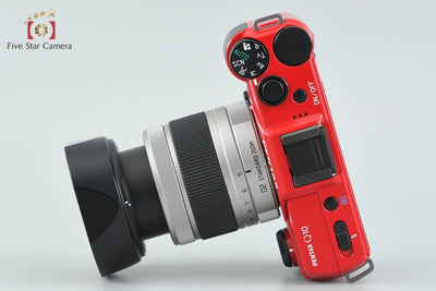 【中古】PENTAX ペンタックス Q10 ズームレンズキット レッド