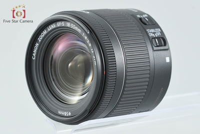Used: Canon EOS Kiss X9i + EF-S 18-55mm f/4-5.6 IS STM - Low Shutter Count