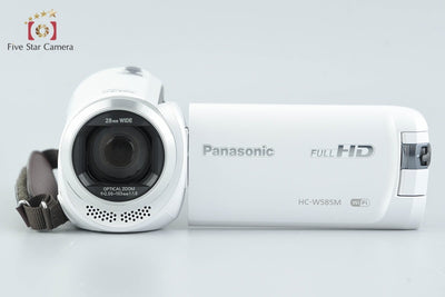 【中古】Panasonic パナソニック HC-W585M ホワイト ビデオカメラ 元箱付き