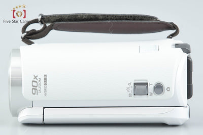 【中古】Panasonic パナソニック HC-W585M ホワイト ビデオカメラ 元箱付き