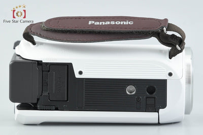 【中古】Panasonic パナソニック HC-W585M ホワイト ビデオカメラ 元箱付き
