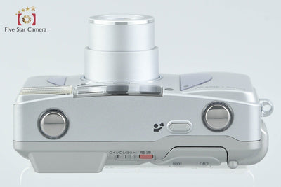 【中古】FUJIFILM 富士フイルム Silvi F2.8 シルバー コンパクトフィルムカメラ