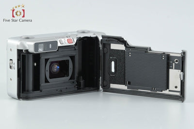 【中古】FUJIFILM 富士フイルム Silvi F2.8 シルバー コンパクトフィルムカメラ