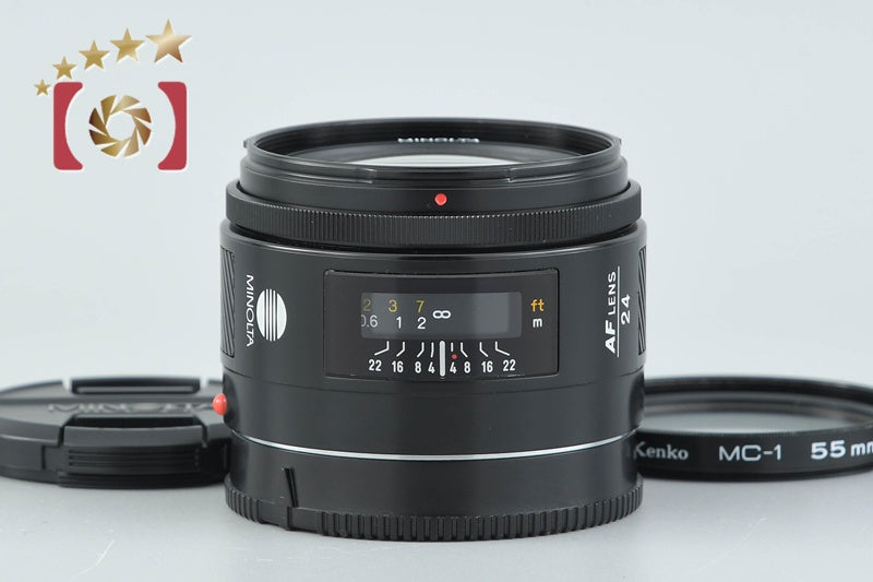 【中古】MINOLTA ミノルタ AF 24mm f/2.8 旧タイプ