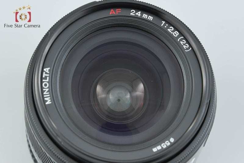 中古】MINOLTA ミノルタ AF 24mm f/2.8 旧タイプ – Five Star Camera