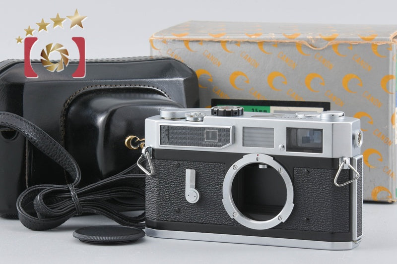 【中古】Canon キヤノン 7 レンジファインダーフィルムカメラ 元箱付き