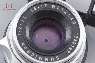 【中古】Leica ライカ SUMMICRON 35mm f/2 ライカMマウント 眼鏡付き