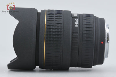 [Used] SIGMA 15-30mm f/3.5-4.5 EX DG Aspherical IF for Sony/Minolta