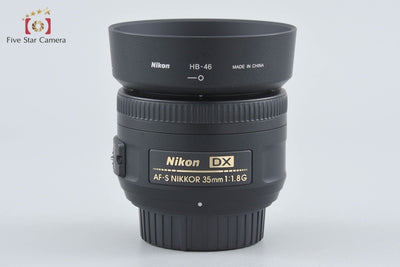 【Used】Nikon AF-S DX NIKKOR 35mm f/1.8 G