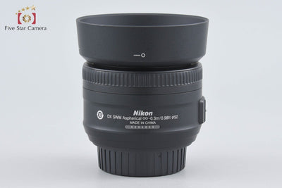 【Used】Nikon AF-S DX NIKKOR 35mm f/1.8 G