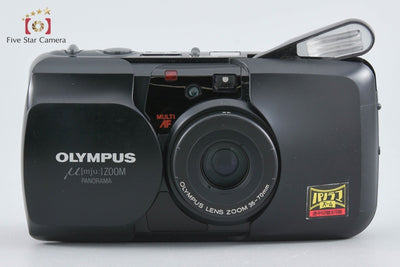 【中古】OLYMPUS オリンパス μ[mju:] ZOOM PANORAMA コンパクトフィルムカメラ
