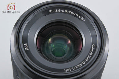[Used] SONY FE 28-70mm f/3.5-5.6 OSS SEL2870