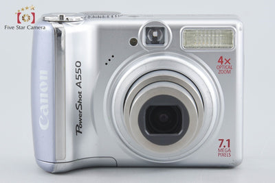 [Used] Canon PowerShot A550 Compact Digital Camera