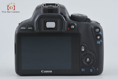 [Used] Canon EOS Kiss X7 Double Zoom Kit Black - Low Shutter Count