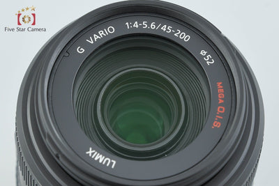 [Used] Panasonic LUMIX G VARIO 45-200mm f/4-5.6 MEGA O.I.S. H-FS045200