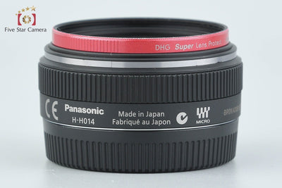 [Used] Panasonic LUMIX G 14mm f/2.5 ASPH. H-H014