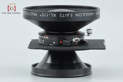 [Used] Schneider SUPER-ANGULON 72mm f/5.6 XL-115° MC