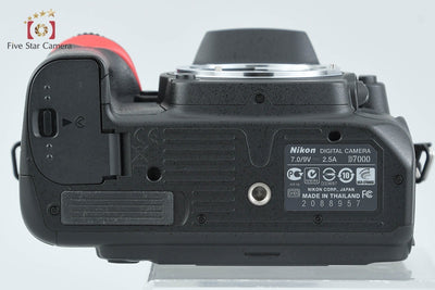 【Used】Nikon D7000 Digital SLR Camera, Low Shutter Count